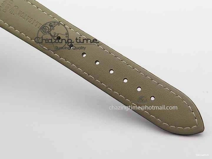 Dial White Stick Brown Best Leather A3165 Strap VF Date Cellini Edition Markers On RG 0910